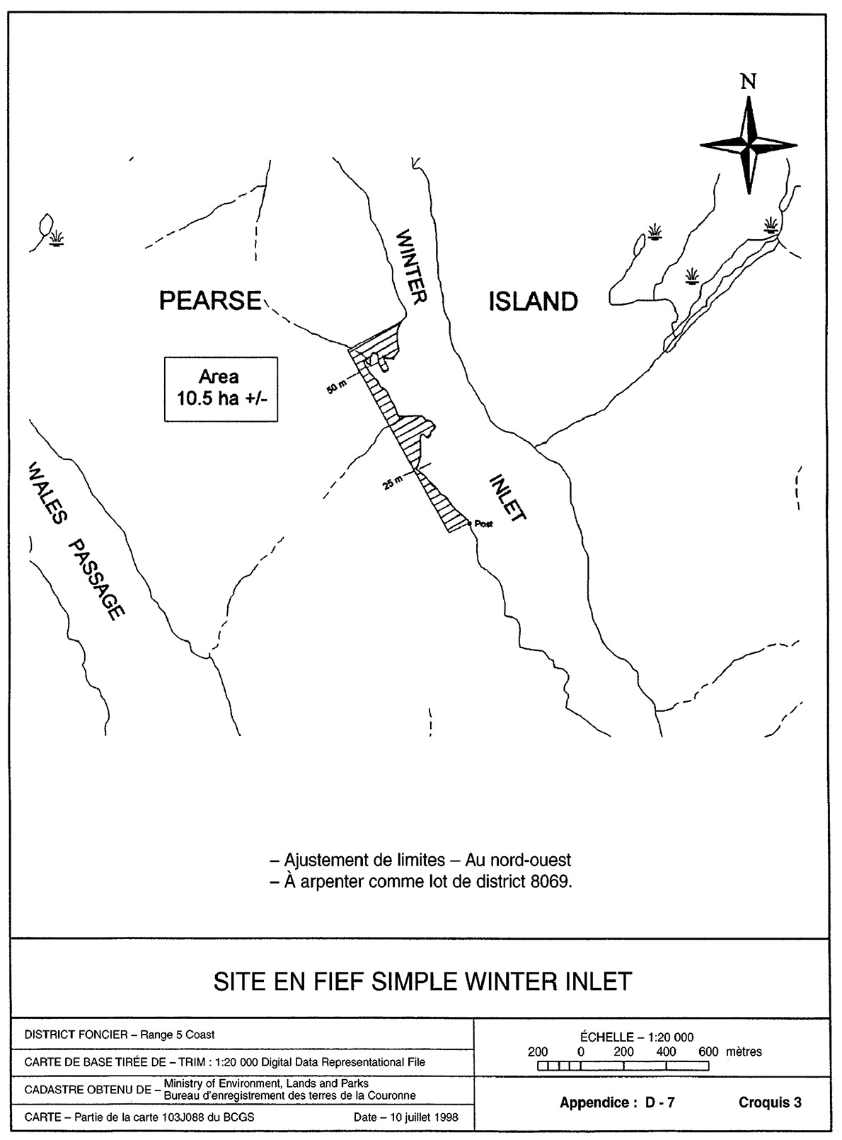 Croquis de Winter Inlet