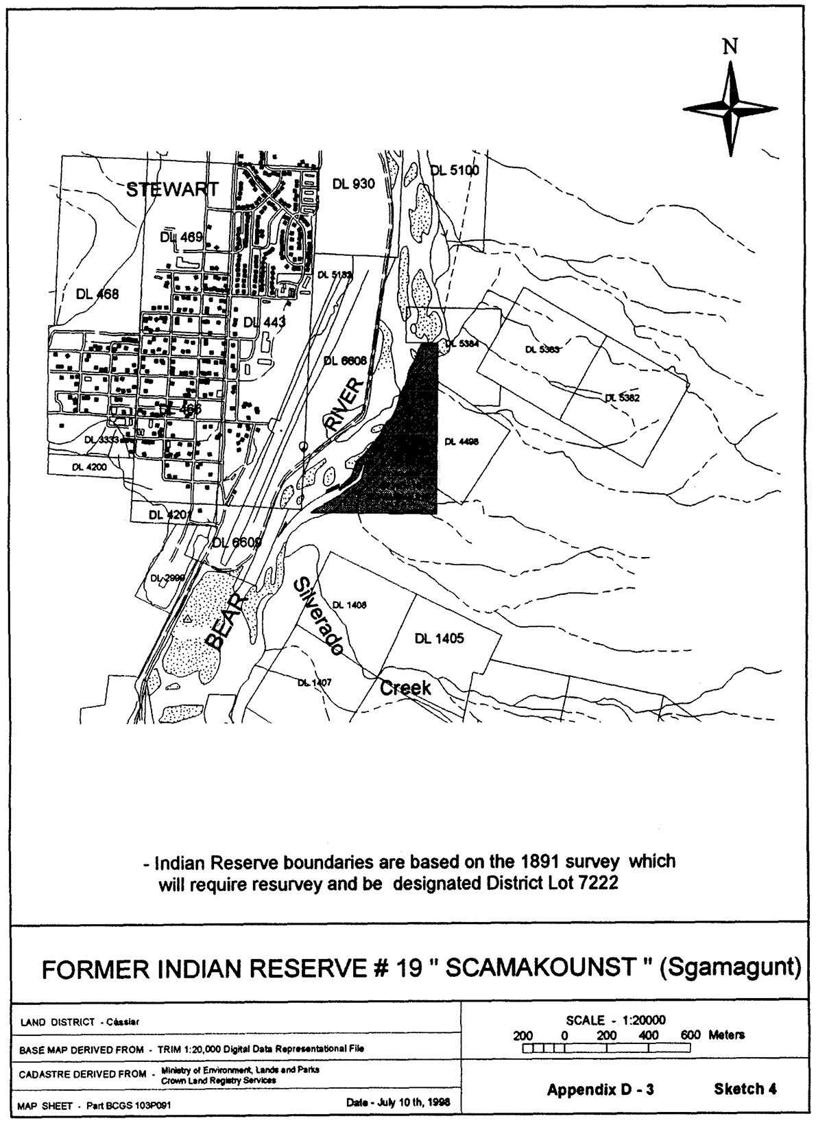 Former Indian Reserve No. 19 Scamakounst (Sgamagunt)