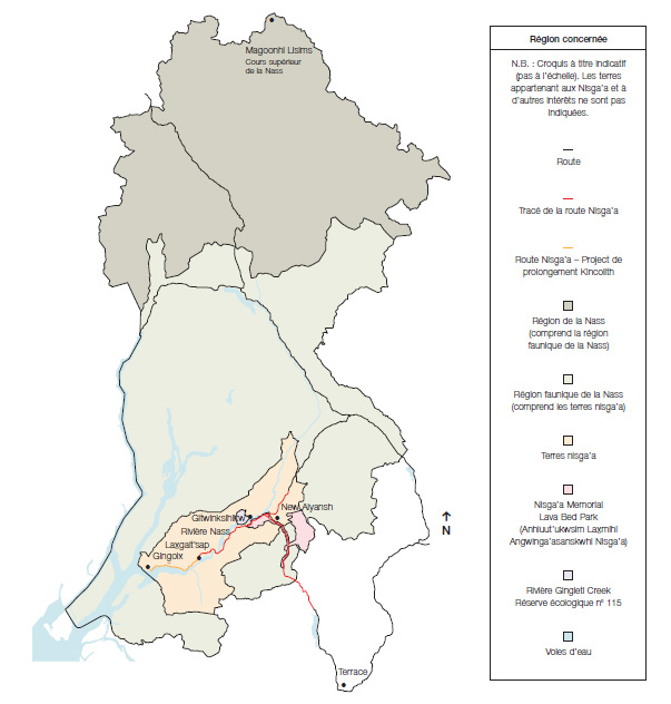 Plans - Région concernée